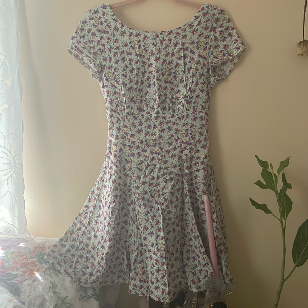 90s vintage Young Edwardian floral sundress